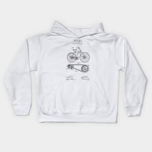 BICYCLE patent Kids Hoodie